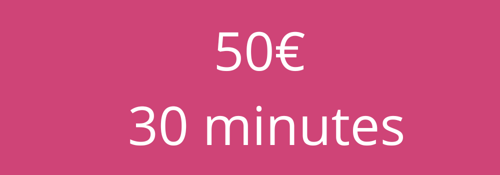 Tarifs Lara Médium : 50 euros pour 30 minutes